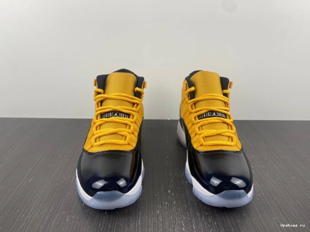 yellow 11 black and Jordan Air 0131